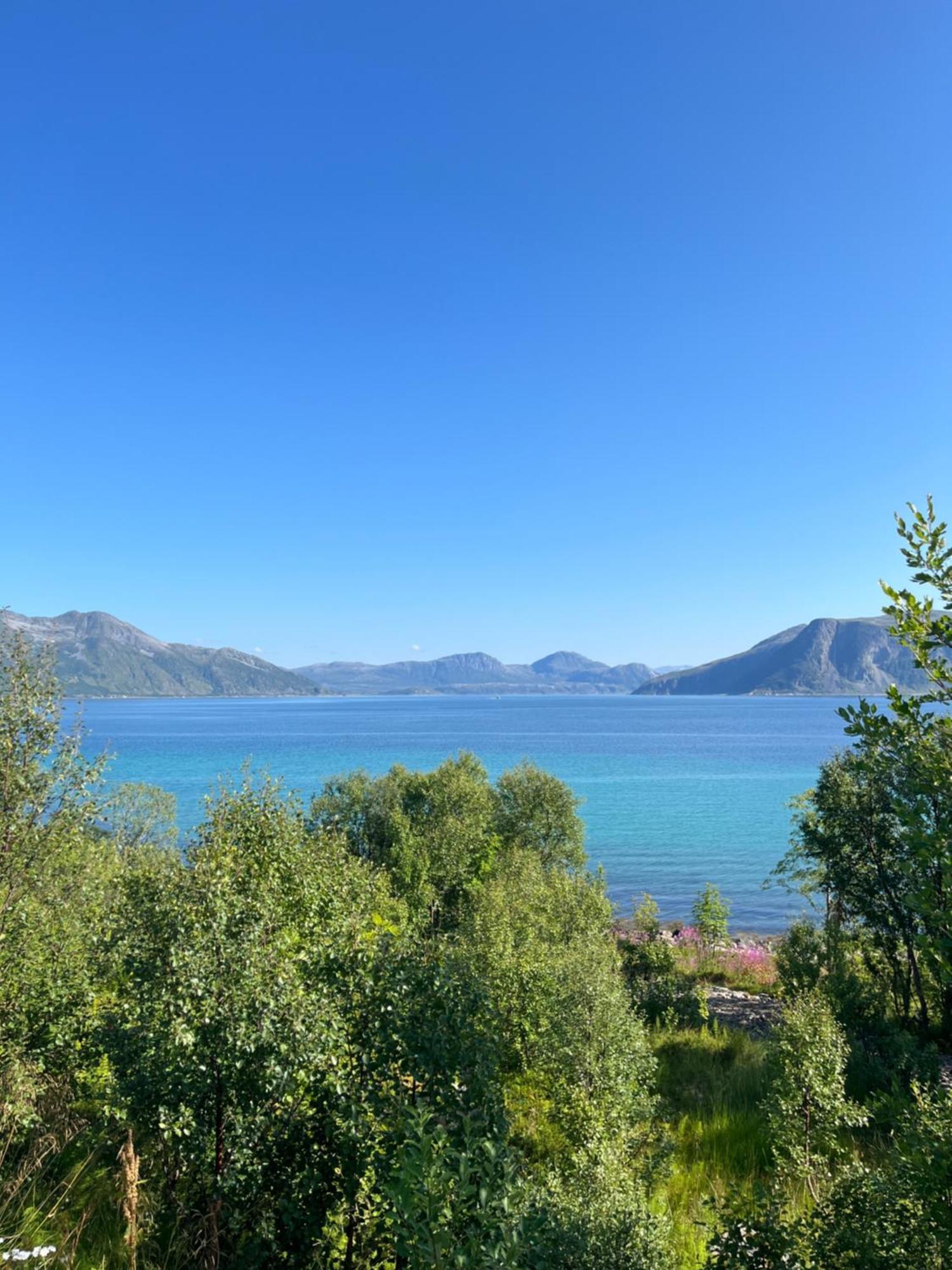 Fantastic View, Quiet And Relaxing By The Sea Villa Kvaloya Exterior photo